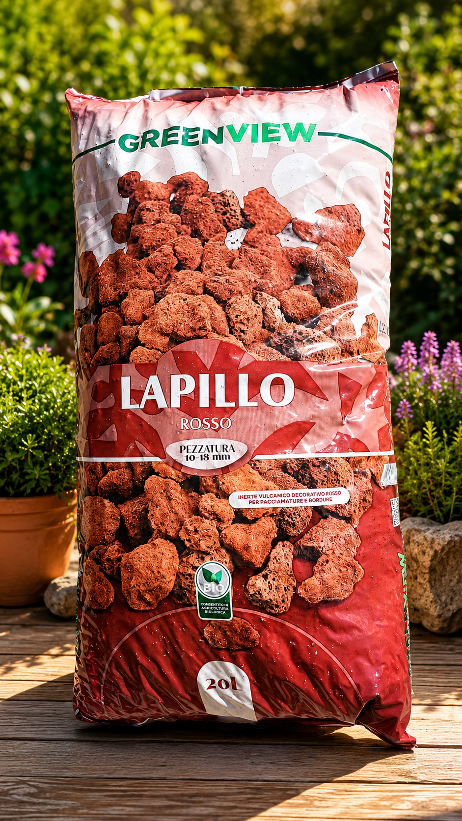 Magma Lapillo Rosso